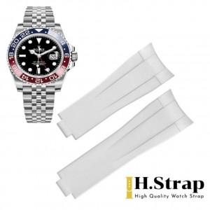 GMT Master2 40mm High Quality Rubber White